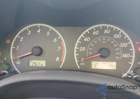 2010 Toyota Corolla Le z USA, uszkodzony, nr VIN 2T1BU4EE7AC273551